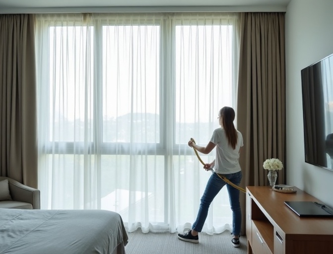 Ninderry Sheer Curtain Cleaning